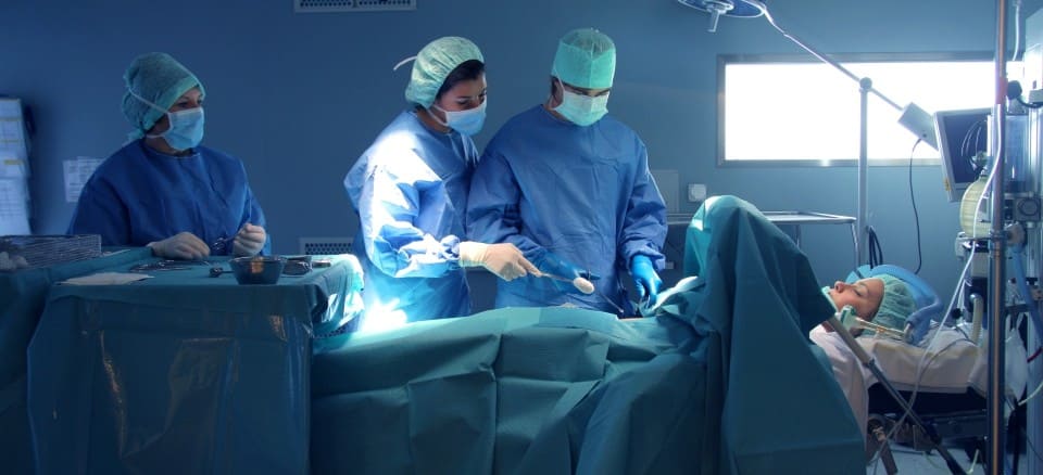 Laparoscopic surgeon