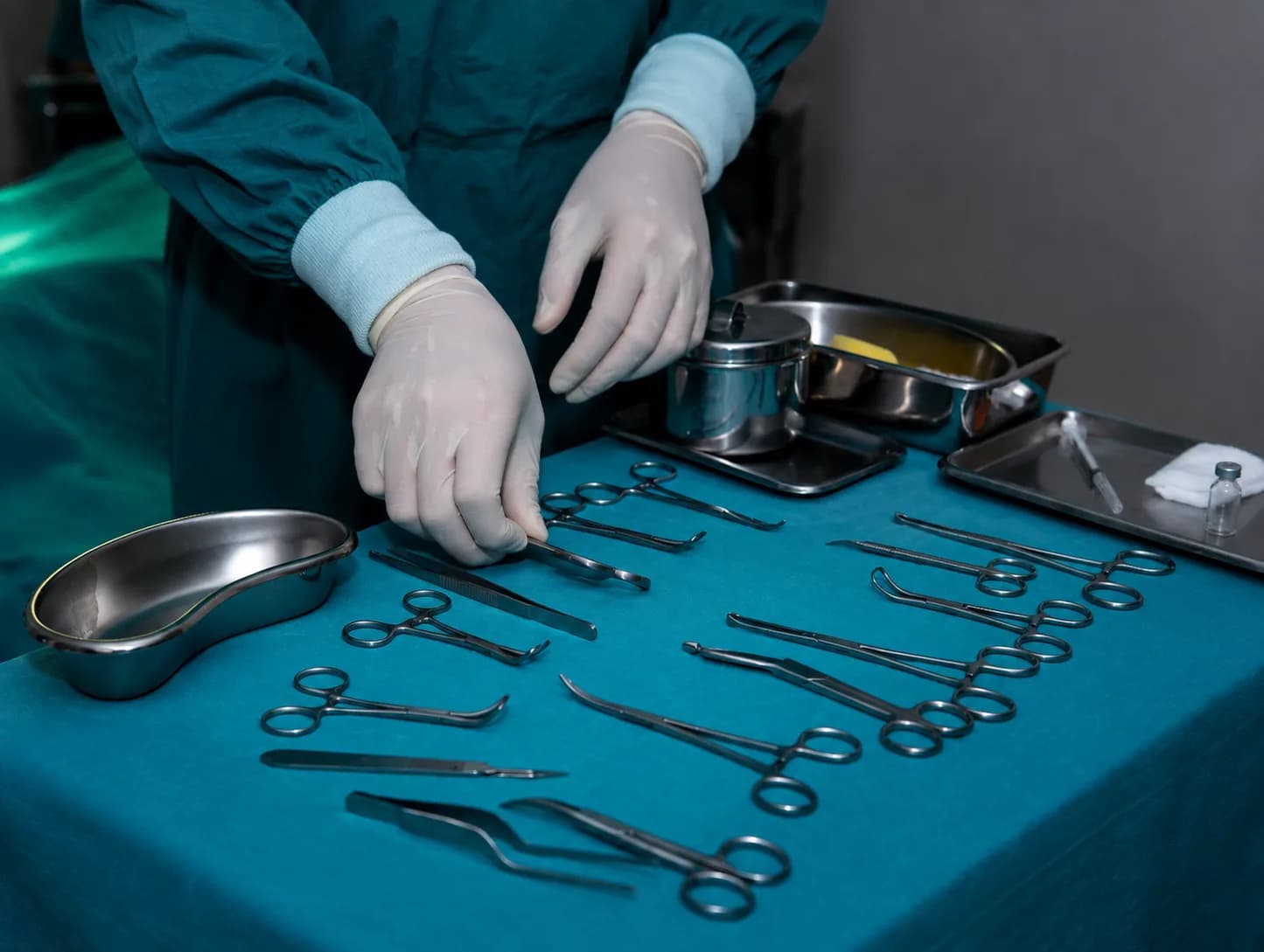 Microvascular Surgery Setup