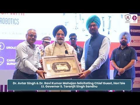 Grand Launch of the Soft Tissue Surgical Robot at Amandeep Hospital