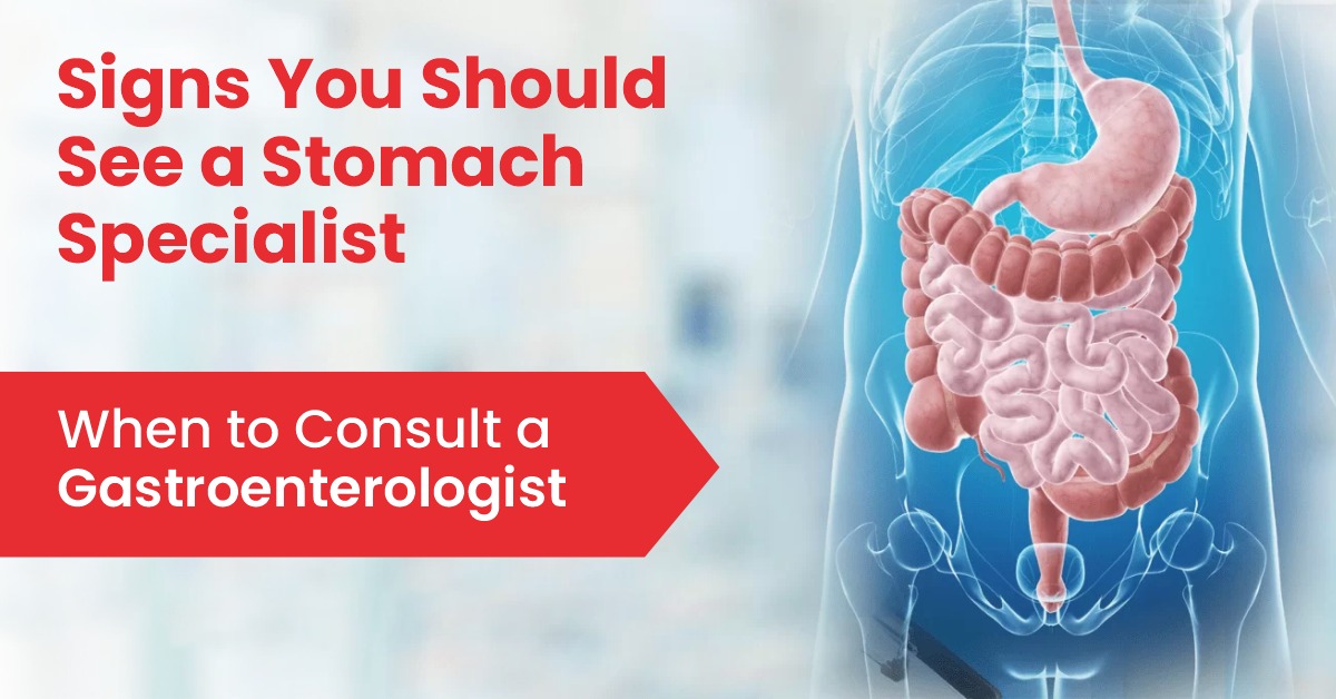 Signs You Should See a Stomach Specialist When to Consult a Gastroenterologist